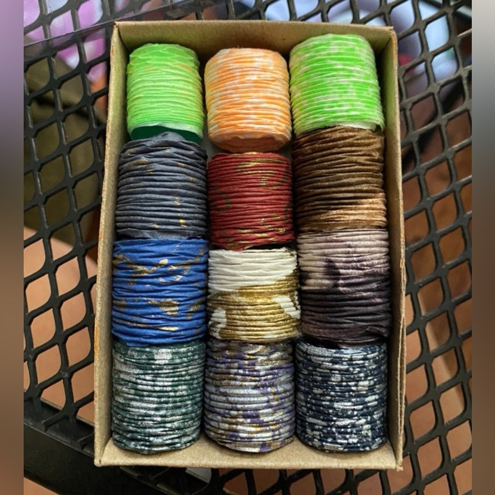 Assorted Decorative paper rolls